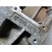 #BKG14 Engine Cylinder Block From 2012 Ford Fiesta  1.6 7S7G6015FA